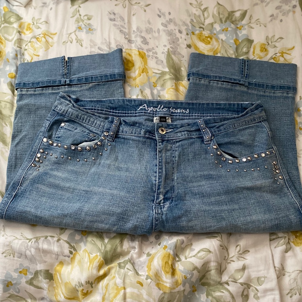 APOLLO JEANS CAPRI CROPPED